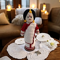 Crochet Bengali Large Figurine