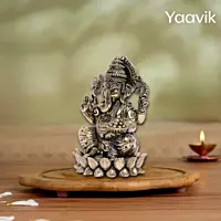 Lord Ganesha – Sacred Modak Blessing | Fine Brass | 5”