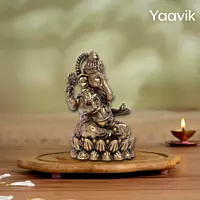 Lord Ganesha – Auspicious Beginnings | Fine Brass | 2.5”