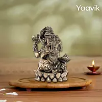 Lord Ganesha – Sacred Modak Blessing | Fine Brass | 5”
