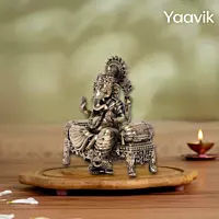 Lord Ganesha – Royal Presence | Fine Brass | 4”