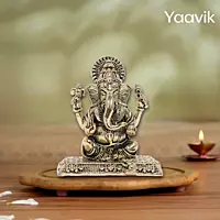 Lord Ganesha – Classic Devotion | Fine Brass | 1.8”