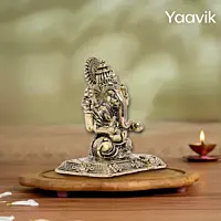 Lord Ganesha – Classic Devotion | Fine Brass | 1.8”