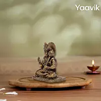 Lord Hanuman – Peaceful Strength | Fine Brass | 2”