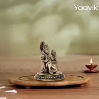 Lord Hanuman – Devotional Surrender | Fine Brass | 3.25”
