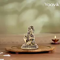 Lord Hanuman – Devotional Surrender | Fine Brass | 1.5”