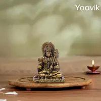 Lord Hanuman – Peaceful Strength | Fine Brass | 2”