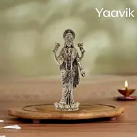 Goddess Lakshmi – Standing Grace | Fine Brass | 4”