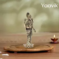 Goddess Lakshmi – Standing Grace | Fine Brass | 4”