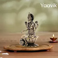 Goddess Lakshmi – Kalash Prosperity | Fine Brass | 4”