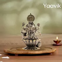 Goddess Lakshmi – Kalash Prosperity | Fine Brass | 4”