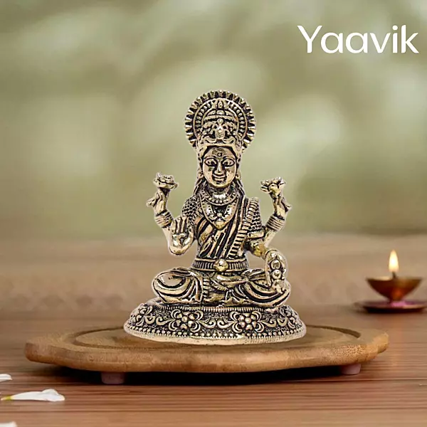 Mahalakshmi – Eternal Abundance | Fine Brass | 2”