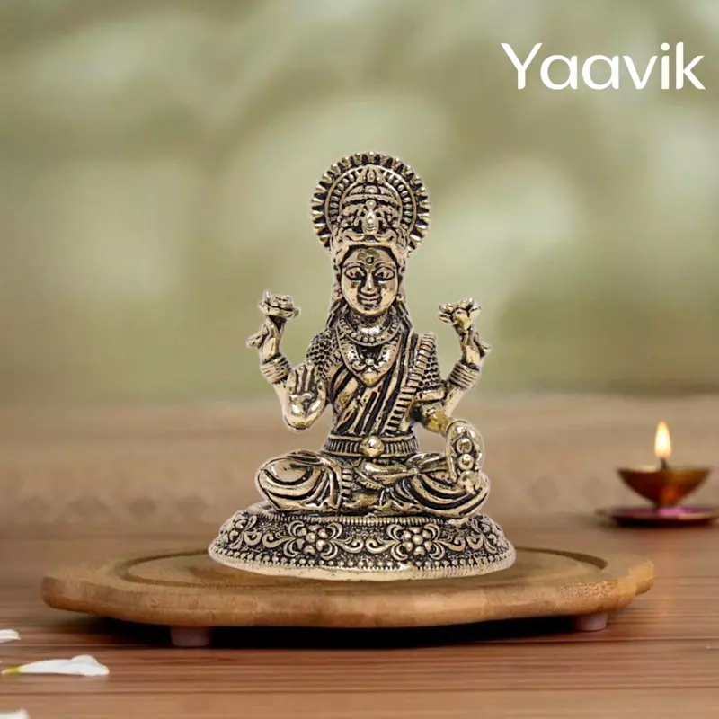 Mahalakshmi – Eternal Abundance | Fine Brass | 2”