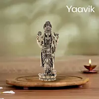 Lord Vishnu – Divine Composure | Fine Brass | 4”
