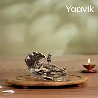 Ananthashayana Vishnu – Cosmic Rest | Fine Brass | 2.5”