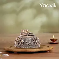 Perumal Paadam (Divine Feet) – Sacred Presence | Fine Brass | 1.5”