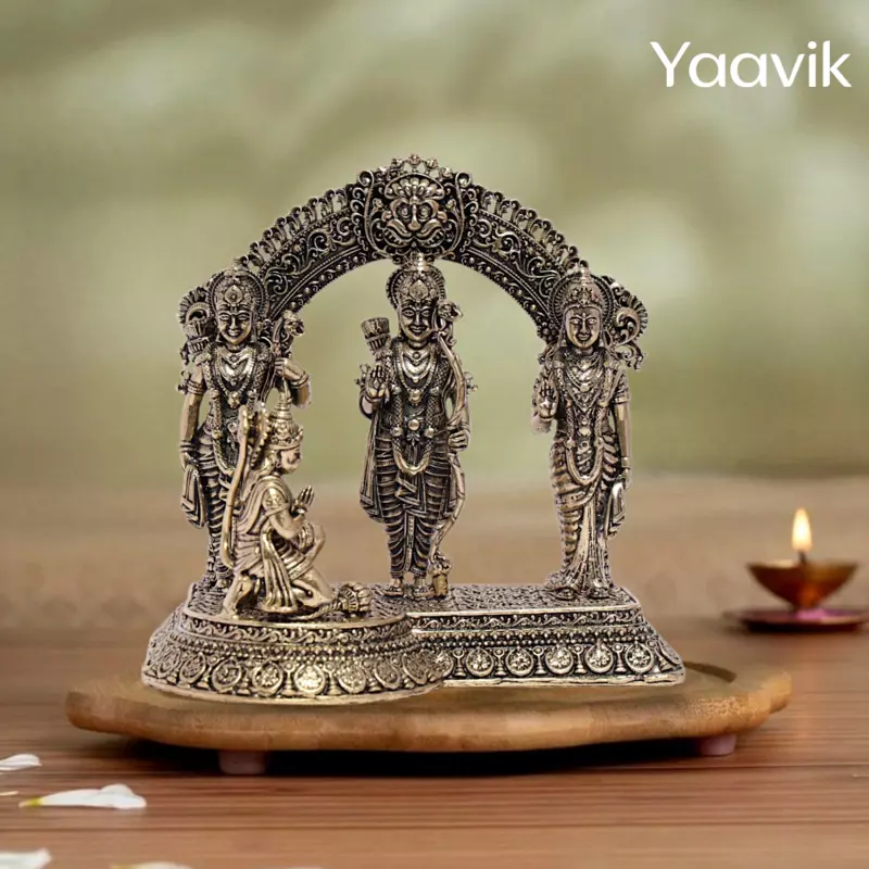 Sri Ram Darbar – Royal Devotion | Fine Brass | 4”