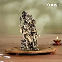 Lakshmi Narasimha – Fierce Protection | Fine Brass | 4”