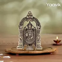 Lord Venkateswara (Tirupati Balaji) – Divine Benediction | Fine Brass | 6”