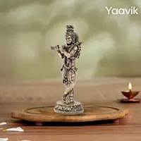 Lord Krishna – Divine Grace | Fine Brass | 6.4”