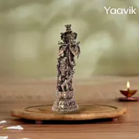 Lord Krishna – Divine Grace | Fine Brass | 8”