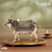 Bull (Nandi) – Sacred Guardian | Fine Brass | 4”