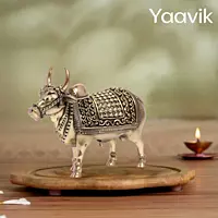 Bull (Nandi) – Sacred Guardian | Fine Brass | 4”