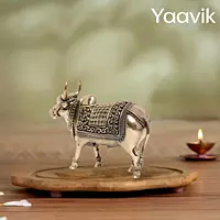 Bull (Nandi) – Sacred Guardian | Fine Brass | 4”