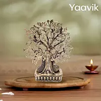 Buddha with Bodhi Tree – Enlightened Stillness | Fine Brass | 6.5”