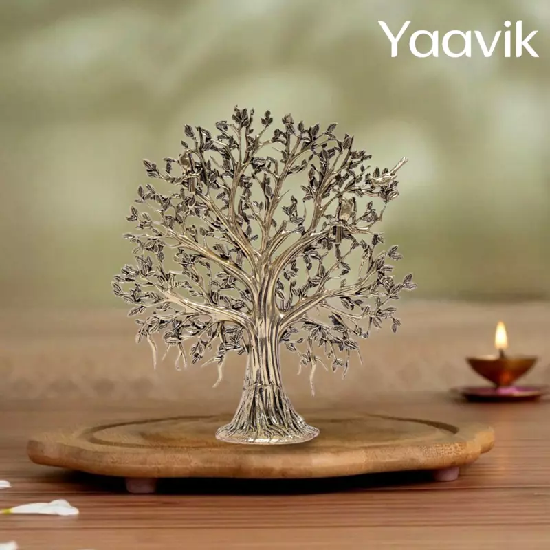 Karpagaviruksha – Wish-Fulfilling Abundance | Fine Brass | 6”