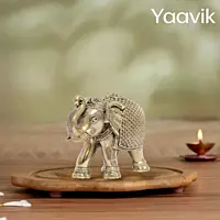 Elephant – Sacred Prosperity | Fine Brass | 1.9”
