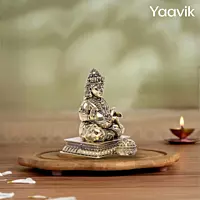 Lord Kubera – Guardian of Wealth | Fine Brass | 3.8”