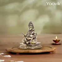 Lord Kubera – Guardian of Wealth | Fine Brass | 3.8”