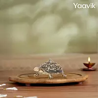 Ashtalakshmi Vastu Tortoise – Eightfold Prosperity | Fine Brass