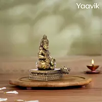 Lord Kubera – Guardian of Wealth | Fine Brass | 3”