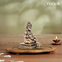 Lord Kubera – Guardian of Wealth | Fine Brass | 3.5”