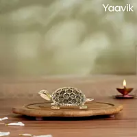 Vastu Tortoise – Auspicious Stability | Fine Brass | 1”