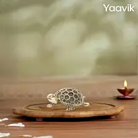 Vastu Tortoise – Auspicious Stability | Fine Brass | 0.5”