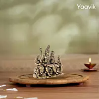 Shiv Parivar – Sacred Family Presence | Fine Brass | 5.5”