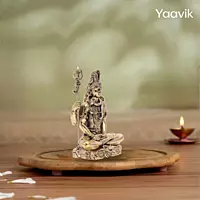 Lord Shiva – Meditative Stillness | Fine Brass | 3”