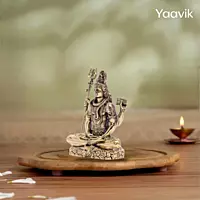 Lord Shiva – Meditative Stillness | Fine Brass | 3”