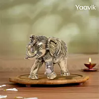 Elephant – Royal Blessings | Fine Brass | 3.5”