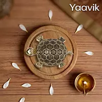 Vastu Tortoise – Auspicious Stability | Fine Brass | 1”