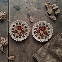 Madhubani Coaster Lotus