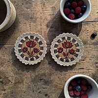 Madhubani Coaster Lotus