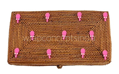 Baby Rattle with Bow Accessory - Lemon