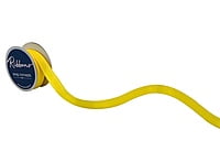 Grosgrain Ribbon with Cross Stitch Edges - Orange