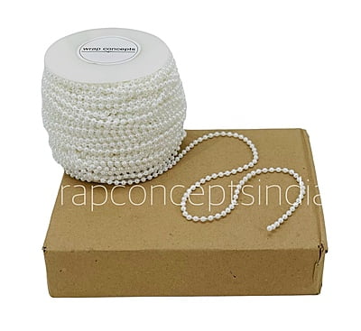 Small Pearl String - White