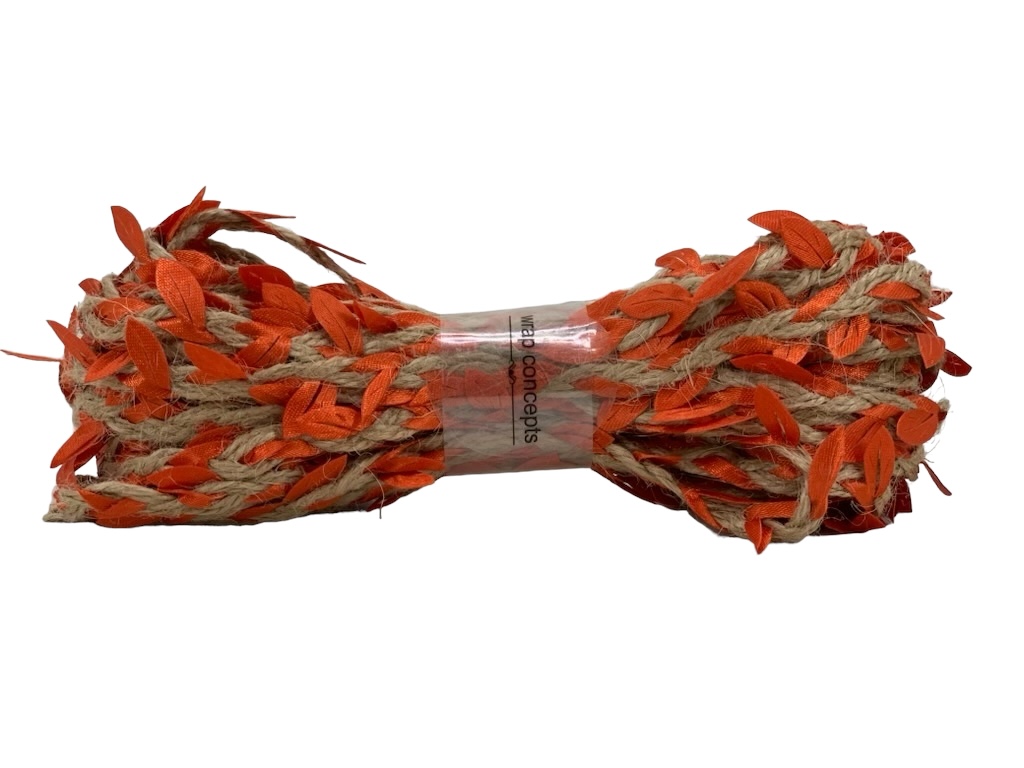 Jute & Leaf String - Multicolour