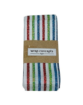 Multi Colour Stripe Ribbon